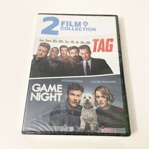 2 Film Collection Tag and Game Night DVD Movie